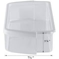 thumbnail image 3 of Door Shelf Bin Compatible with Whirlpool Refrigerator W10321304 ( 2 PCs ), 3 of 22