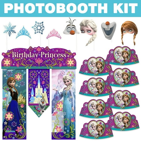 Frozen Photo Booth Kit - Party Supplies - Walmart.com