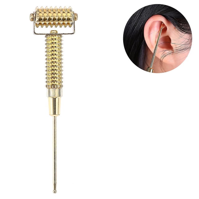 Puntos de acupuntura Sonda Buscador de oreja Puntos de acupuntura Aguja de resorte Rodillo de masaje Pluma de acupuntura Masaje de meridianos TUNC Sencillez
