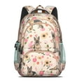 thumbnail image 2 of German Shepherd Dog and Flower Backpack for School,Cute School Bag,Schoolbag with Adjustable Shoulder Straps & Padded Back,16.9 Inch, 2 of 5