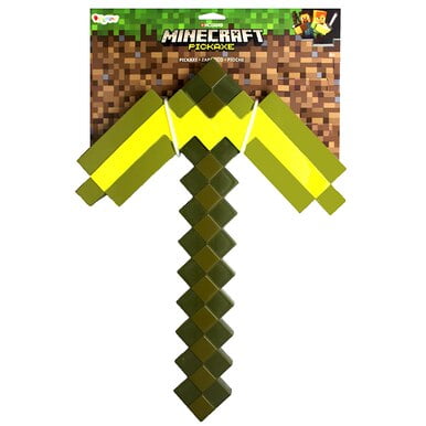 minecraft transforming pickaxe toy