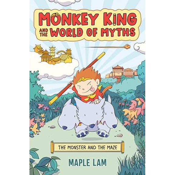 Pre-Owned Monkey King and the World of Myths: The Monster and the Maze: A Graphic Novel (Paperback) 0593524640 9780593524640