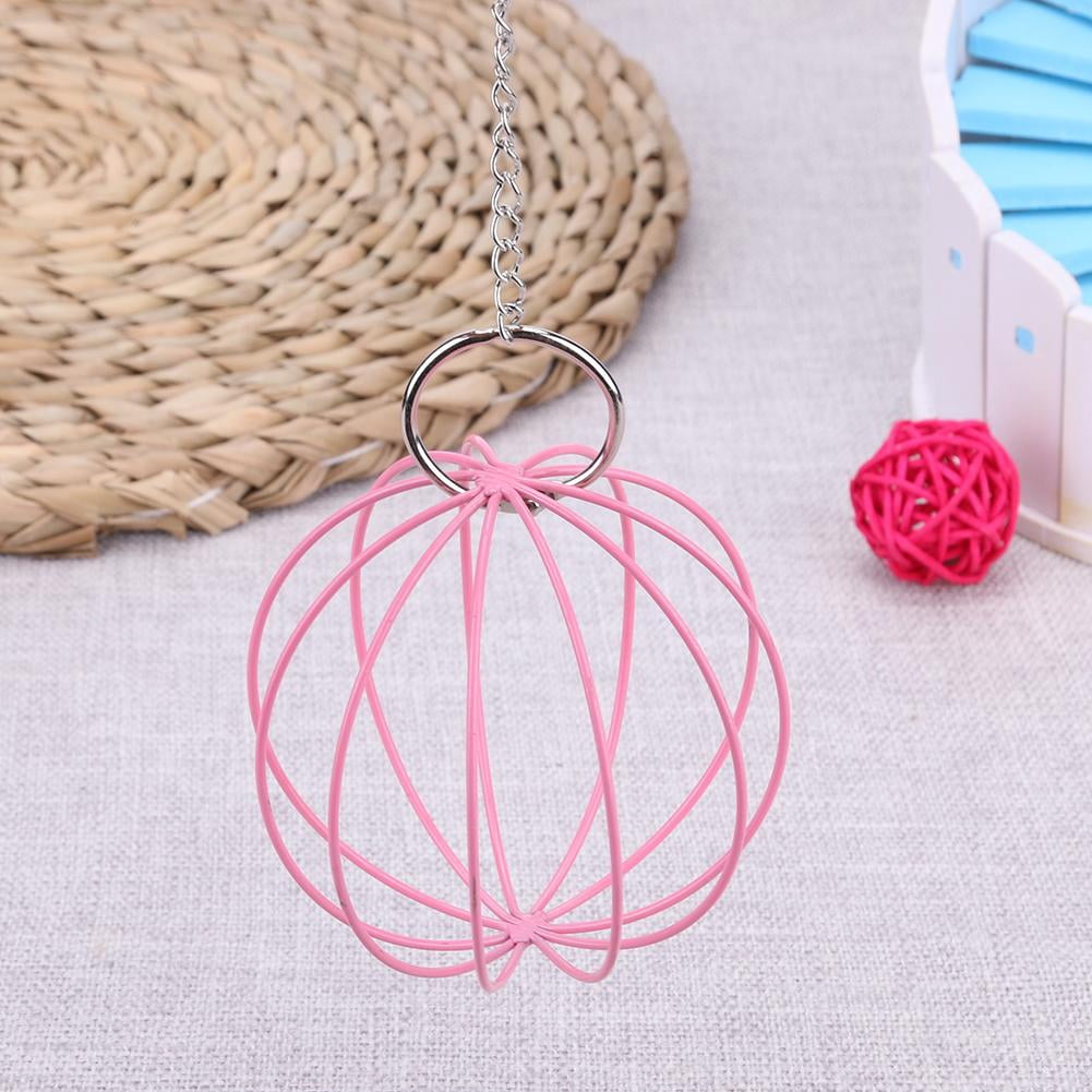 Bola Colgante Rejilla de acero inoxidable Pet Hay Pesebre Food Ball ...