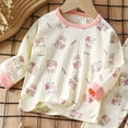 thumbnail image 4 of TTUHYWXI Clothes for Toddler Baby Girl Fall Winter 3 6 12 18 24 Months 2T 3T 4T 5T Boys Outfits Long Sleeve Sweatshirt Pants Set, 4 of 5