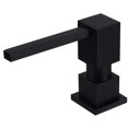 thumbnail image 1 of Sink Soap Dispenser For Kitchen Sink (Matte Black) All Brass Built-In And Refill From Top Design Metal Hand Soap & Dish Soap Copper Pump, 1 of 4