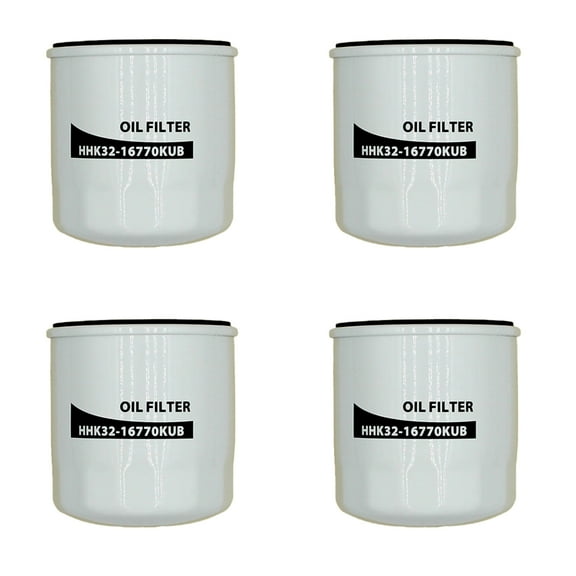 RAParts 4 pk Oil Filters HHK32-16770 Fits Kubota Zero Turn Mower ZG327P ZG327PA ZG327RP ZG327RPA ZG332LP ZG332P1234