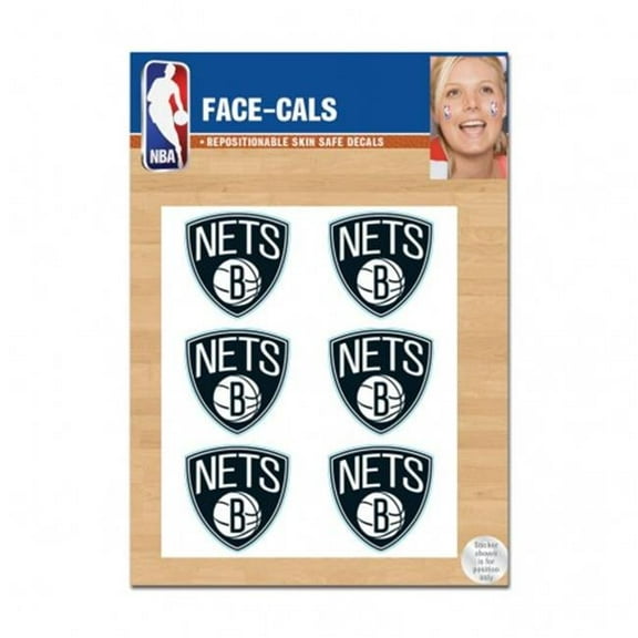 NBA Brooklyn Nets Tattoo Face Cals