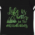 thumbnail image 4 of Inktastic Life's Better Mountains Girls Toddler T-Shirt, 4 of 5