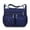 Blue, variant on ​​LYINGF​​ Multi-Pocket Nylon Messenger Shoulder Bag - Water-Resistant Crossbody Bag for Travel and Work, Adjustable Strap and Spacious Compartments for Daily Essentials