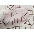 thumbnail image 4 of oneOone Cotton Cambric Fabric Line Geometric Print Fabric By The Yard 56 Inch Wide, 4 of 4