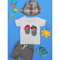 thumbnail image 3 of Cute Owl Pirates T-Shirt Infant -Image by Shutterstock,  6 Months, 3 of 4