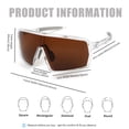 thumbnail image 3 of Gafas deportivas de sol Eyeezi Polarizadas con protección UV400 para hombres y mujeres, 3 of 8