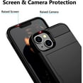 thumbnail image 5 of for iPhone 14 Case Wallet Credit Card Holder ID Slot Sliding Door Hidden Pocket Men Women Anti-Scratch Dual Layer Hybrid Bumper Armor Protective Shell Back Cover for iPhone 14 6.1 inch Black, 5 of 7