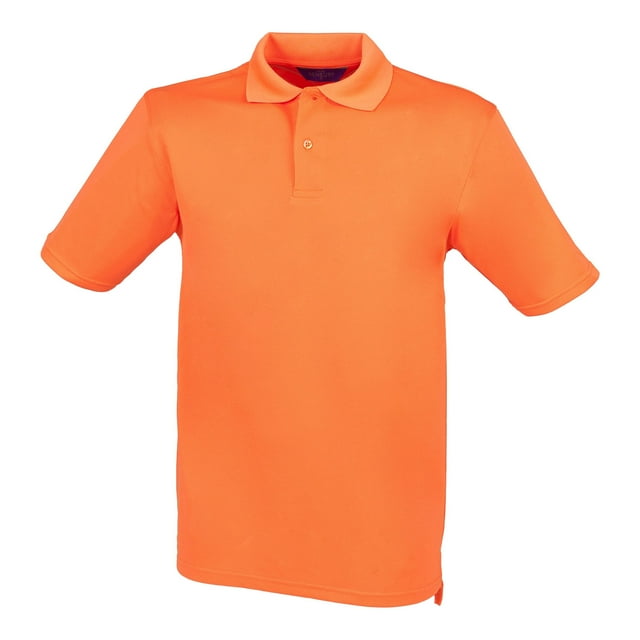 Henbury Mens Coolplus® Pique Polo Shirt