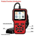 thumbnail image 5 of OBD2 Scanner Diagnostic Tool - Check Engine Light Code Scanner Tool with Reset, DTC, Data Stream, I/M Readiness, Car & Truck Scan Tool for All Vehicles Since 1996, 5 of 10
