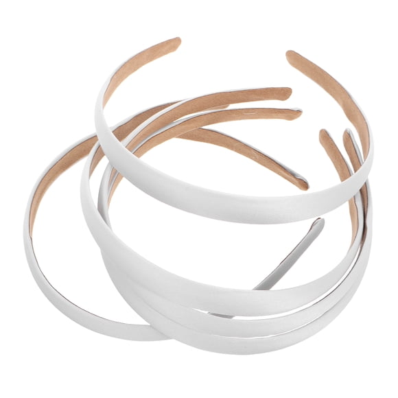 15 diademas anchas de tela blanca para mujeres y niñas, diademas antideslizantes de moda, accesorios para disfraces de vacaciones