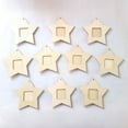 thumbnail image 4 of 10 Pieces Christmas Tree Plywood Photo Frame Christmas Tree Plywood Assortment Hotel Living Room Wall Star Hanging Decoration Assorted Kit, 4 of 9