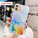 thumbnail image 1 of Para iPhone 14 13 12 11 Pro Max Mini XS X XR 7 8 Plus SE3 2020 Funda IMD Laser Bling Marble Funda transparente suave Funda Carcasa Coque Tan Jianjun unisex, 1 of 2