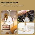thumbnail image 5 of BRIGHTFUFU 1Pcs Mini Accessoire de Maison en Alliage de Fer Rond Doré Décoration d'Éclairage Intérieur, 5 of 5