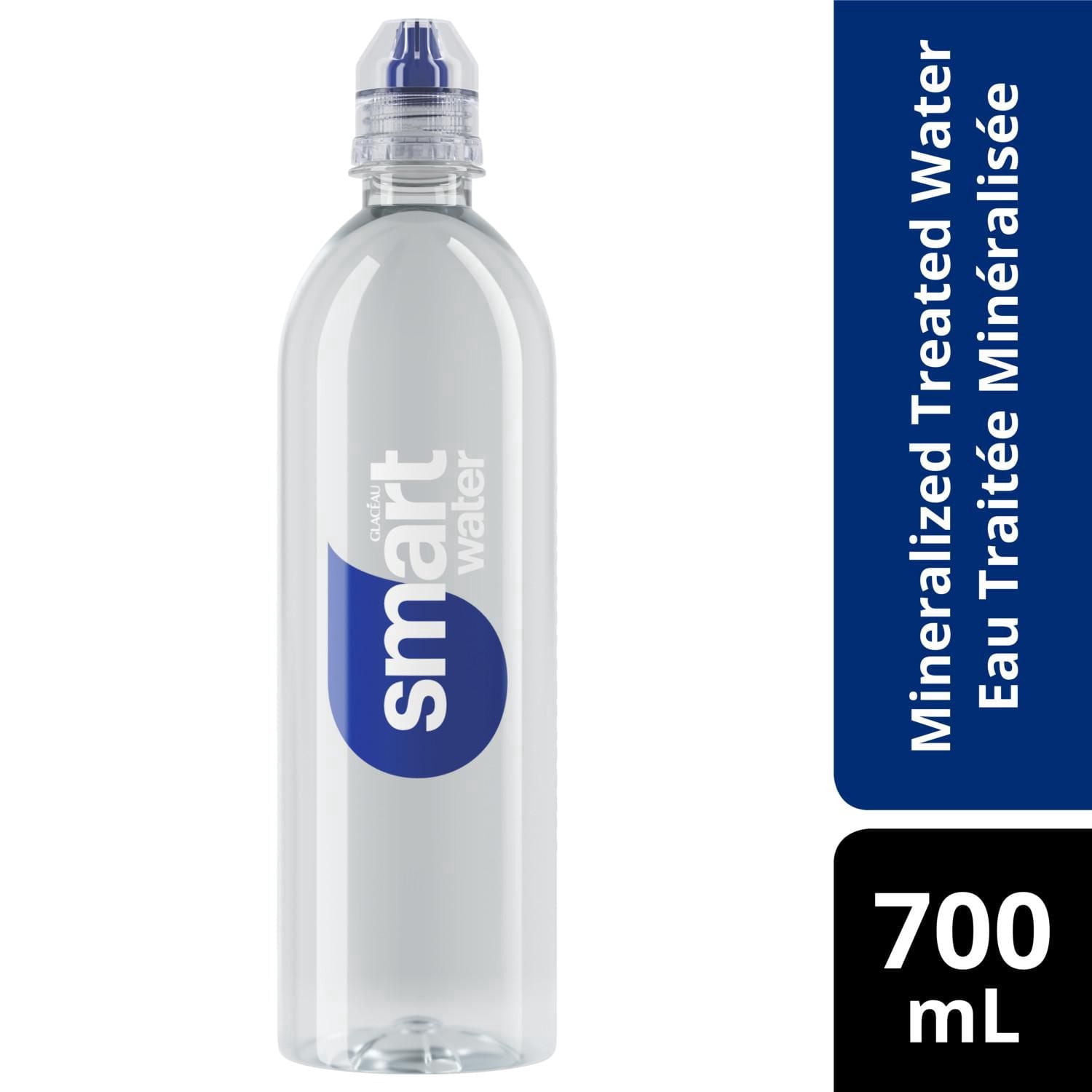 Glacéau smartwater with sports cap 700mL Bottle