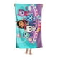 thumbnail image 3 of Casa de Muñecas de Gabby Toalla de playa de secado rápido con diseño temático, regalo para mujeres y niñas, ideal para cumpleaños, fans, amantes de la música, uso en la playa o al aire libre,78*180cm, 3 of 6