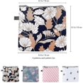thumbnail image 5 of 4pcs Sanitary Napkins Bag Menstrual Cup Pouch Tampons Collect Bags Nursing Pad Holder Washable For Women And Girls, 5 of 5