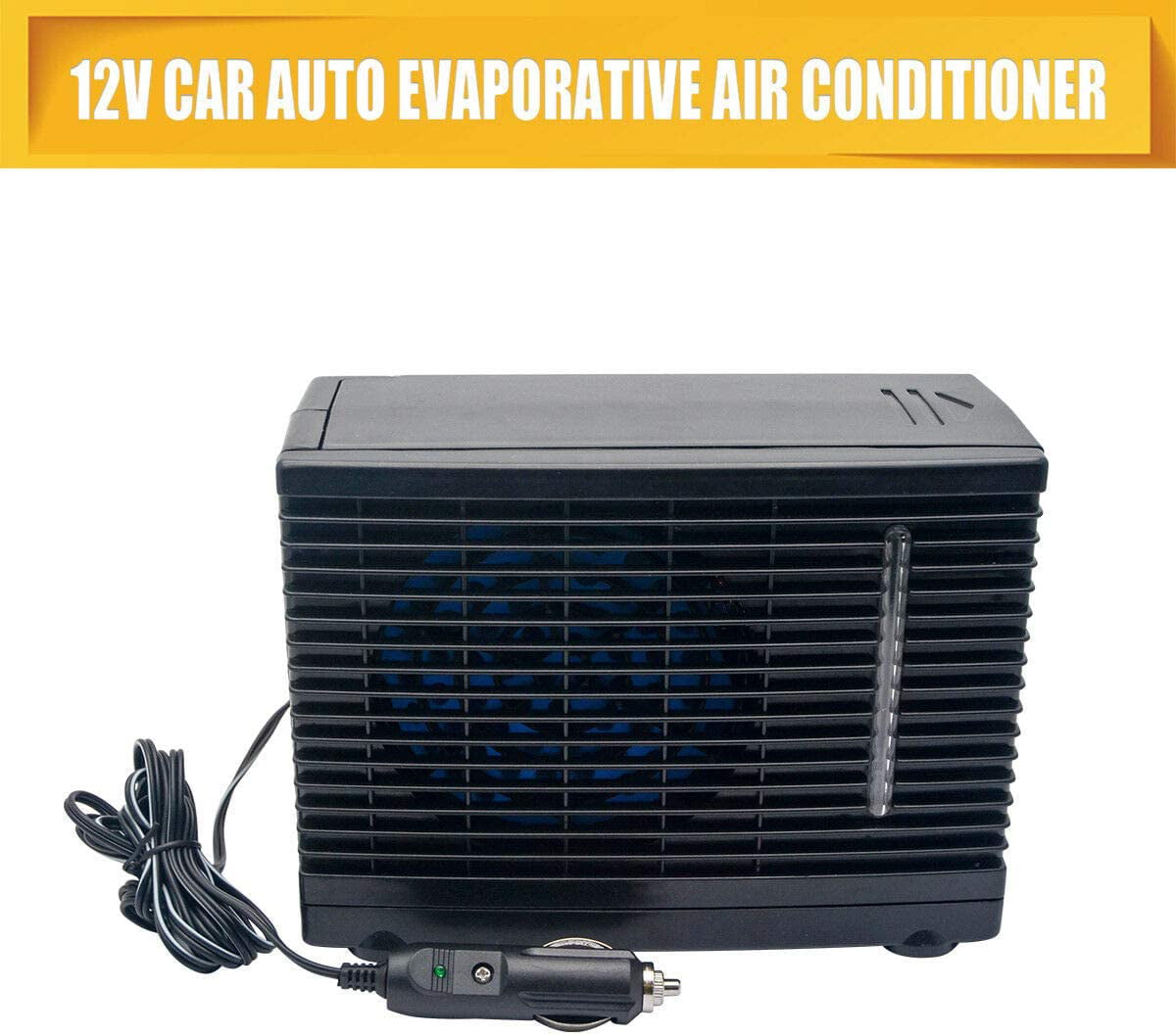 12V Portable Home Car Cooler Cooling Fan Water Ice Evaporative Air Conditioner 