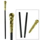 thumbnail image 3 of Disfraz de esqueleto, bastón para caminar, bastones de utilería elegantes, accesorios de disfraz compatibles con adultos y niños, 3 of 5
