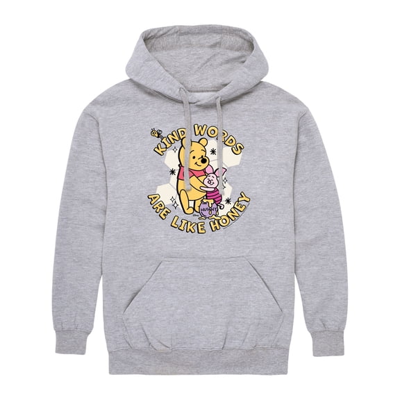 Winnie The Pooh - Kind Words Are Like Honey - Men's Fleece Hoodie Sweatshirt