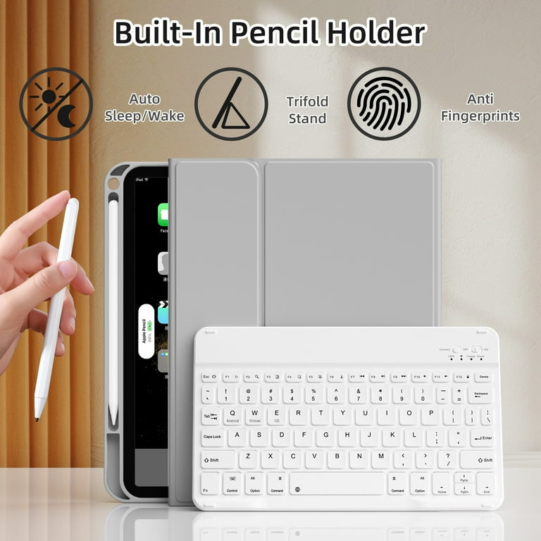 GKABXY Magnetic Keyboard Case for iPad A16 11th /10th Generation