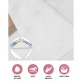 thumbnail image 6 of Spring Easter Kitchen Dish Towels for Drying Dishes Set of 4, Watercolor Flower Eggs Berry Leaf Blue Plaid Waffle Weave Microfiber Hand Tea Bathroom Towels Quick Dry & Absorbent Towel 12x12, 6 of 7