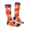 thumbnail image 3 of Daiia Sports Socks 4th of July Gnomes Printed Novelty Crew Socks for Men Women Knee High Socks Cotton Socks Soft & Breathable Support Unisex Socks, 3 of 9