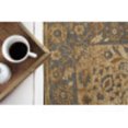 thumbnail image 4 of Traditional 8x10 Area Rug (7'6'' x 9'10'') Oriental Ivory, Gold Living Room Easy to Clean, 4 of 9