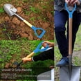 thumbnail image 3 of D Grip Shovel Handle, 3.2cm Inner Diamete Plastic Shovel D Grip Handle Non Slip Spade Snow Shovel Handle Replacement For Digging Raking Tool Garden Shovel, 3 of 8