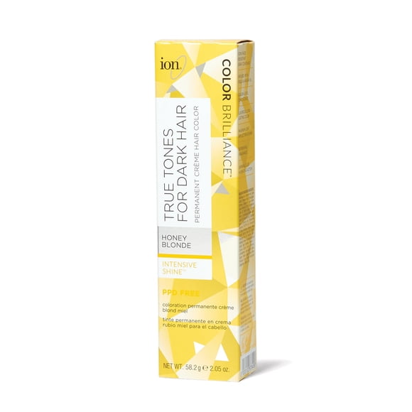 Ion True Tones para cabello oscuro Color de cabello en crema permanente Rubio miel Rubio miel
