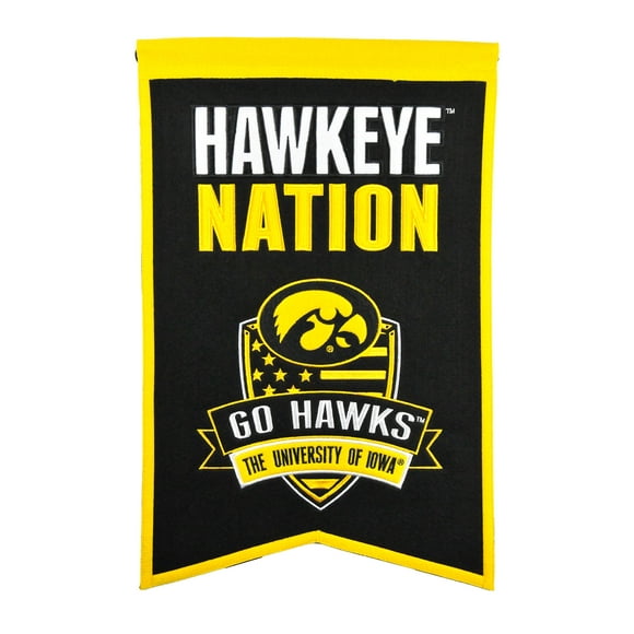 Bannière des Nations NCAA Iowa Hawkeyes