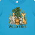 thumbnail image 4 of Inktastic Wild One 1st Birthday Safari Animals Boys or Girls Baby T-Shirt, 4 of 5