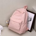 thumbnail image 2 of School Backpack for Teen Girls Women Laptop Backpack College Bookbags Middle School Travel Work Commuter Back Pack, Pink, 2 of 3
