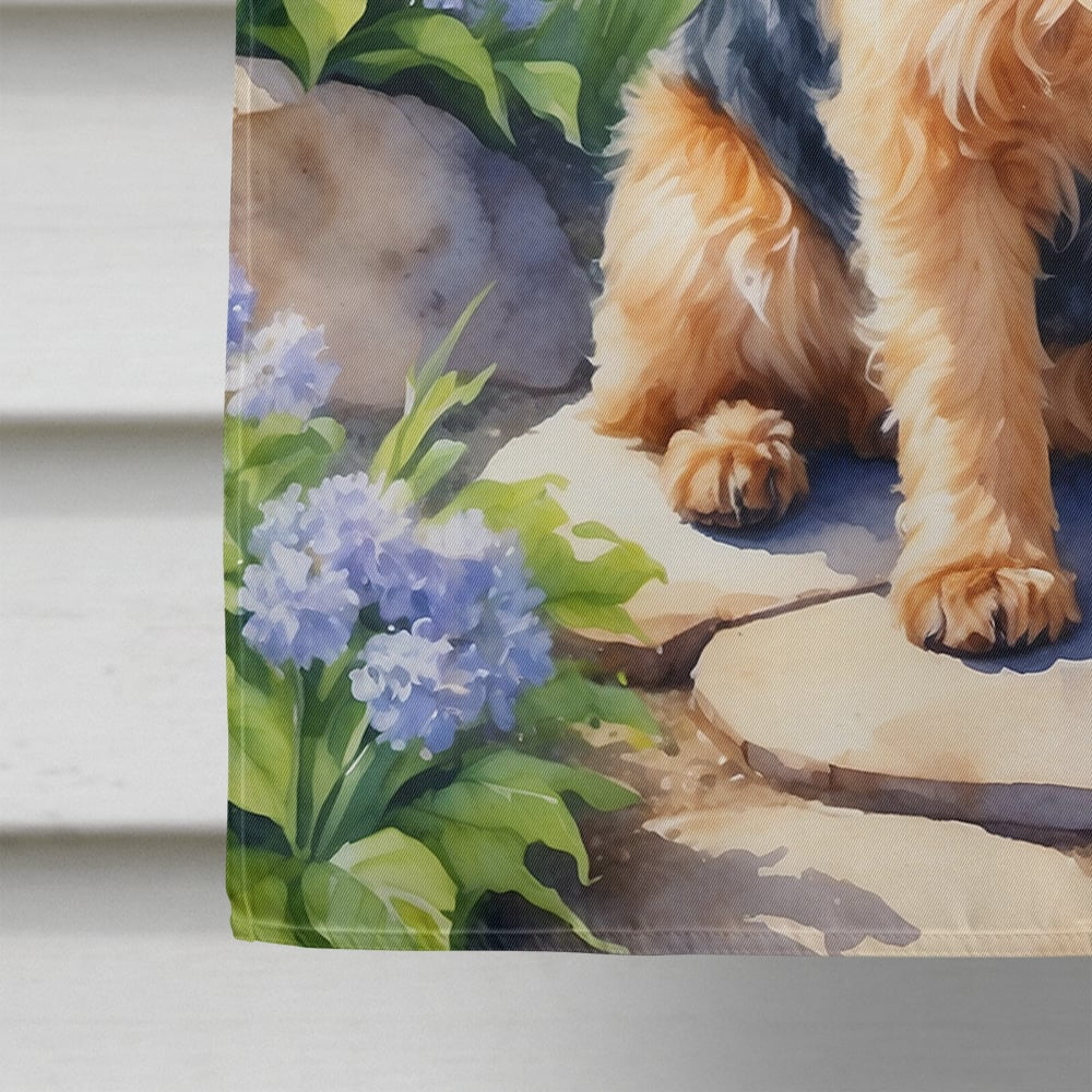 Norfolk Terrier Spring Path House Flag 28 in x 40 in