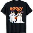 thumbnail image 1 of Spooky Season Funny Ghost Booey Cute Halloween T-Shirt - White - M, 1 of 2
