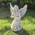 thumbnail image 4 of Ange yard Statue Imperméable Fée Décoratif Résine Figurines Ornement pour Porche Extérieur, 4 of 8