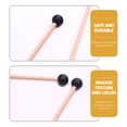 thumbnail image 5 of OUNONA Wooden Marimba Mallets with Multi-Color , 2 Pieces, Percussion Instrument Accessories, 5 of 7