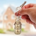 thumbnail image 1 of 2Pcs/Set Brass Pendant, DIY Keychain, Girl For DIY Enthusiast Brass 2.9cm Height 1.55cm Diameter, 1 of 8