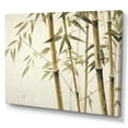 thumbnail image 2 of Designart "Serenity In Beige Minimalism With Bamboo II" Bamboo Canvas Wall Art, 2 of 7