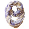 thumbnail image 4 of Peach Couture Beautiful Graphic Sunflower Paisley Print Infinity Loop Scarf, 4 of 10