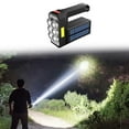 thumbnail image 4 of de mano Super brillante 4 modos para acampar, luz de trabajo LED al aire libre Energía solar 6led Sharpla reflector, 4 of 8