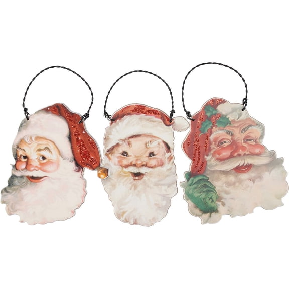 Xmas Orn Set - Santa Claus