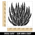 thumbnail image 2 of Zebra Haworthia Succulent Plant Self-Inking Rubber Stamp Ink Stamper - Blue Ink - Large 1-1/2 Inch, 2 of 7