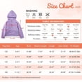 thumbnail image 6 of Rolanko Girls Sherpa Pullover Hoodie Half Zipper Fuzzy Hoodie Sweatshirt with Pockets Kids Fleece Tops 4-14 Years, 6 of 6
