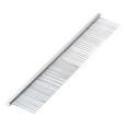 thumbnail image 2 of Walbest Pet Grooming Comb, Stainless Steel Pet Grooming Massaging Kit Dog Comb Steel Comb Pin Comb Dog Shedding Combs with Different Spaced Teeth, Silver, S, 1Pc, 2 of 8